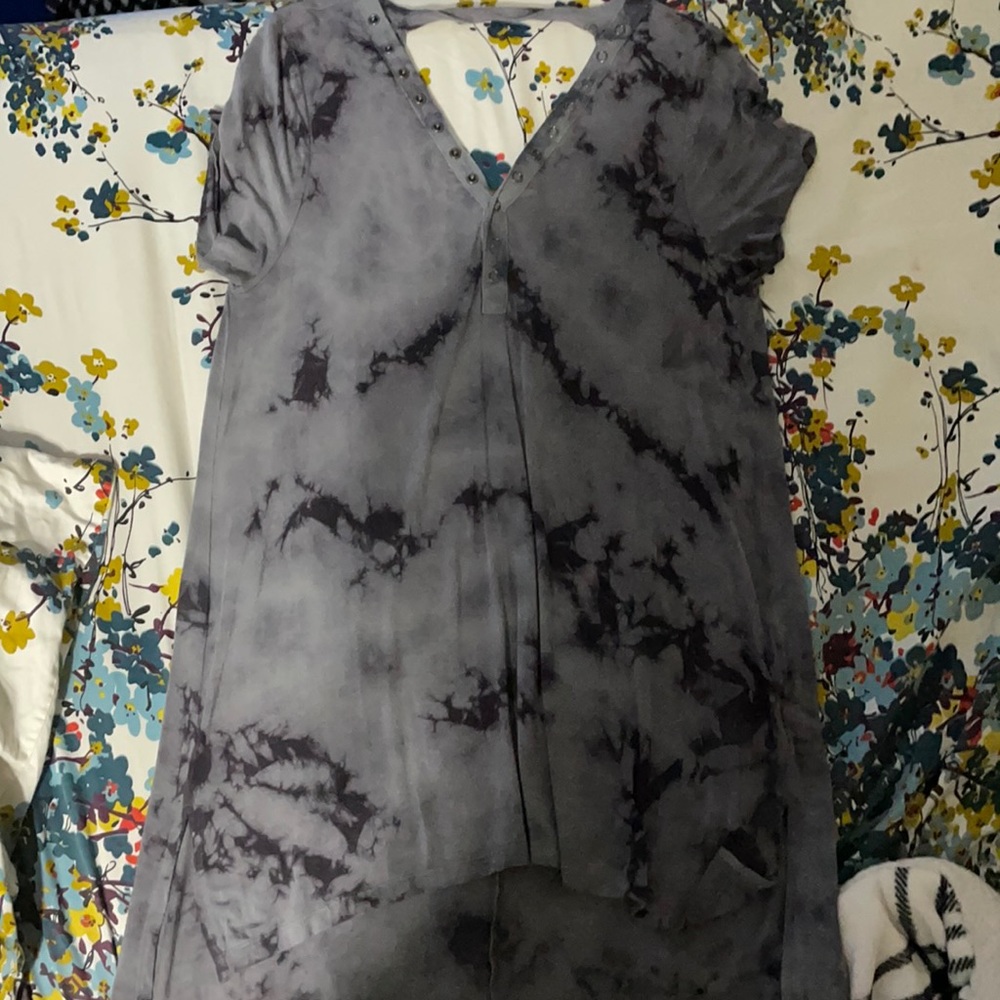 American eagle loose grey tee